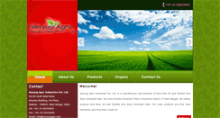 Desktop Screenshot of navyugagro.com